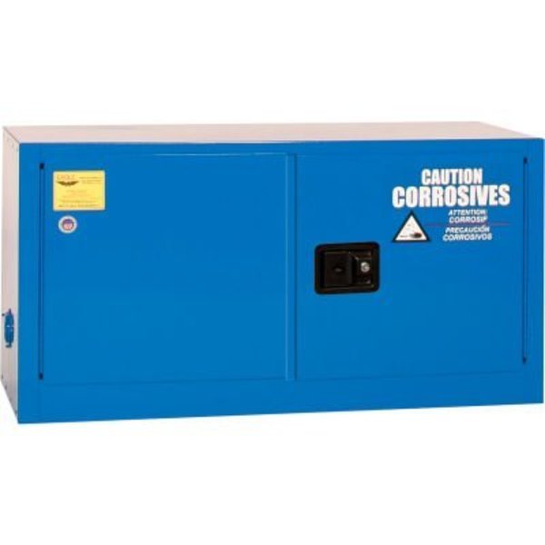 Justrite Eagle Acid & Corrosive Cabinet with Self Close - 15 Gallon ADDCRA14X